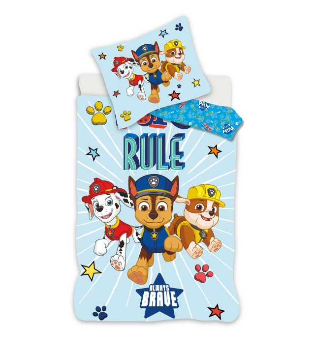 Paw Patrol Bed Linen - Junior Size 100x140 cm - Paw Patrol i gruppen LEKER, BARN OG BABY / Barnetekstiler / Sengetøy / Sengetøy junior hos TP E-commerce Nordic AB (C91815)