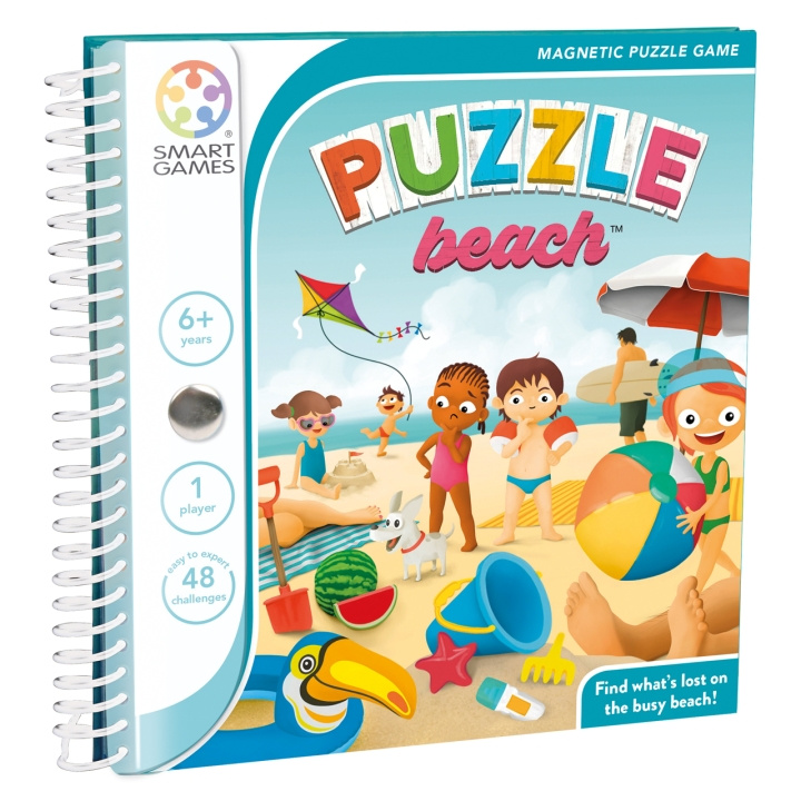 Smart Games SmartGames - Magnetic Travel - Puzzle Beach (Nordic) (SG2327) i gruppen LEKER, BARN OG BABY / Leker / Barnas puslespill hos TP E-commerce Nordic AB (C91824)