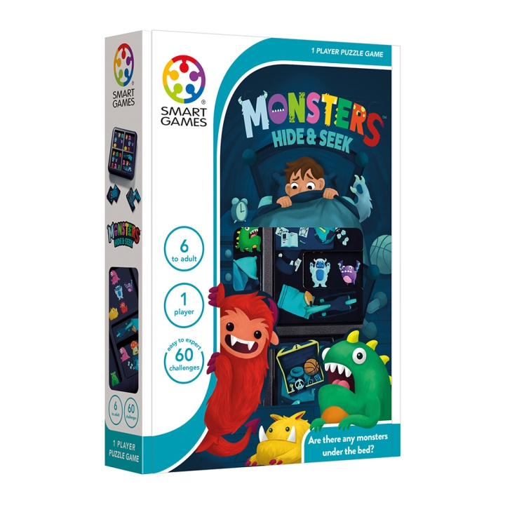 Smart Games Smartgames - Hide and Seek Monsters (Nordic) (SG2407) i gruppen LEKER, BARN OG BABY / Spill / Brettspill hos TP E-commerce Nordic AB (C91848)