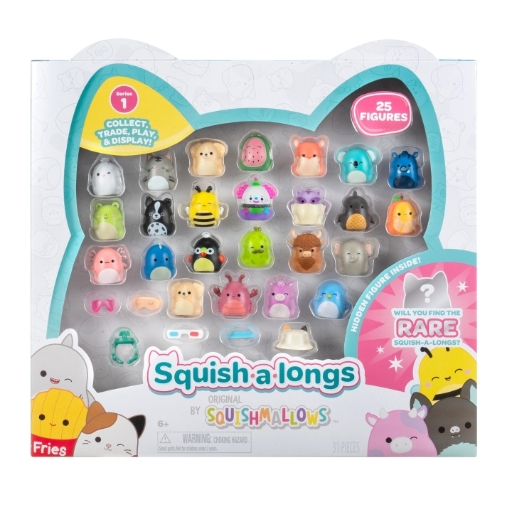 Squishalongs 2,5 cm 24-pakning (2420133) i gruppen LEKER, BARN OG BABY / Leker / Figurer, miniatyrer og tilbehør hos TP E-commerce Nordic AB (C91869)