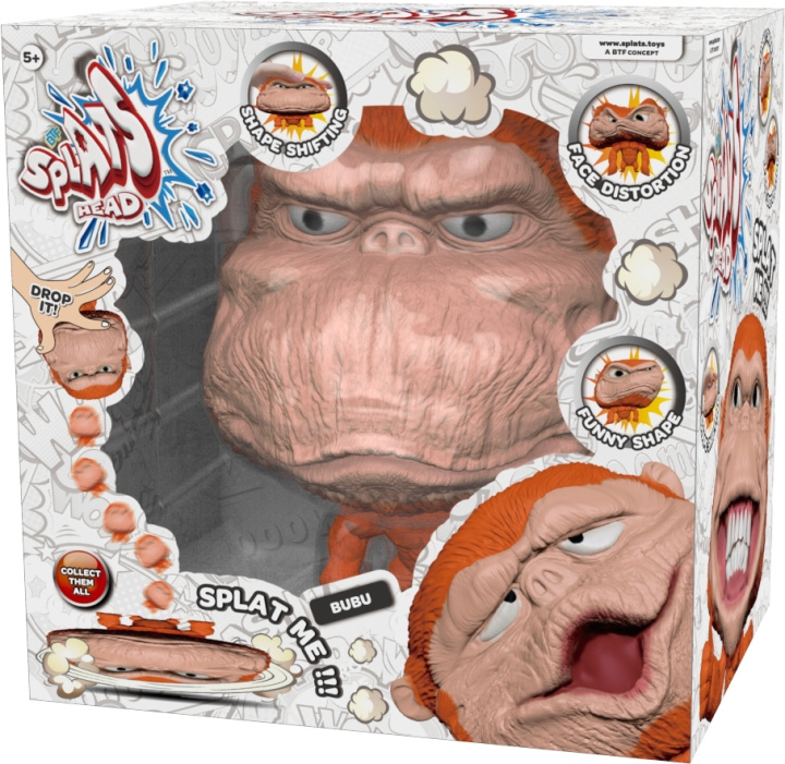 Splats Head Maxi Bubu Monkey (50176) i gruppen LEKER, BARN OG BABY / Leker / Figurer, miniatyrer og tilbehør hos TP E-commerce Nordic AB (C91886)