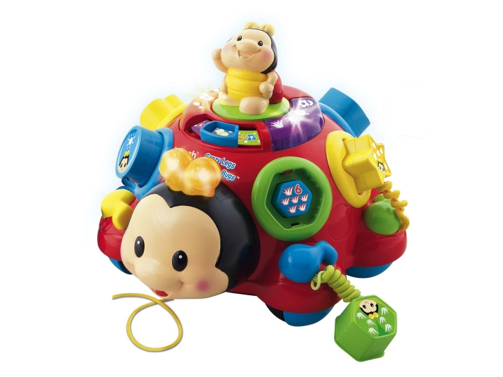 VTech Baby Learningbug med gale ben (dansk) (950-111232) i gruppen LEKER, BARN OG BABY / Babyleker (0-3 år) / Aktivitetsleker hos TP E-commerce Nordic AB (C91895)