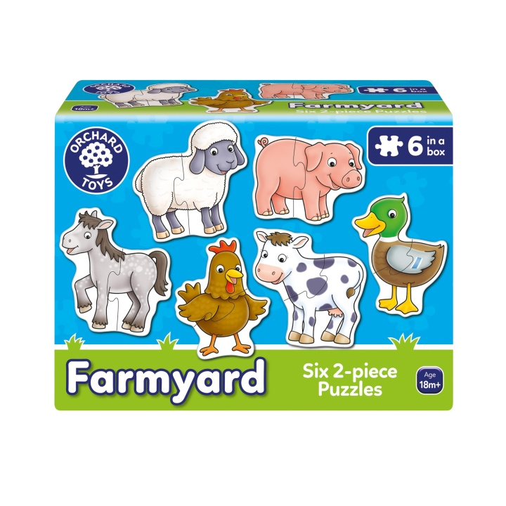 Orchard Toys Puslespill med bondegårdsdyr (600202) i gruppen LEKER, BARN OG BABY / Leker / Barnas puslespill hos TP E-commerce Nordic AB (C91903)