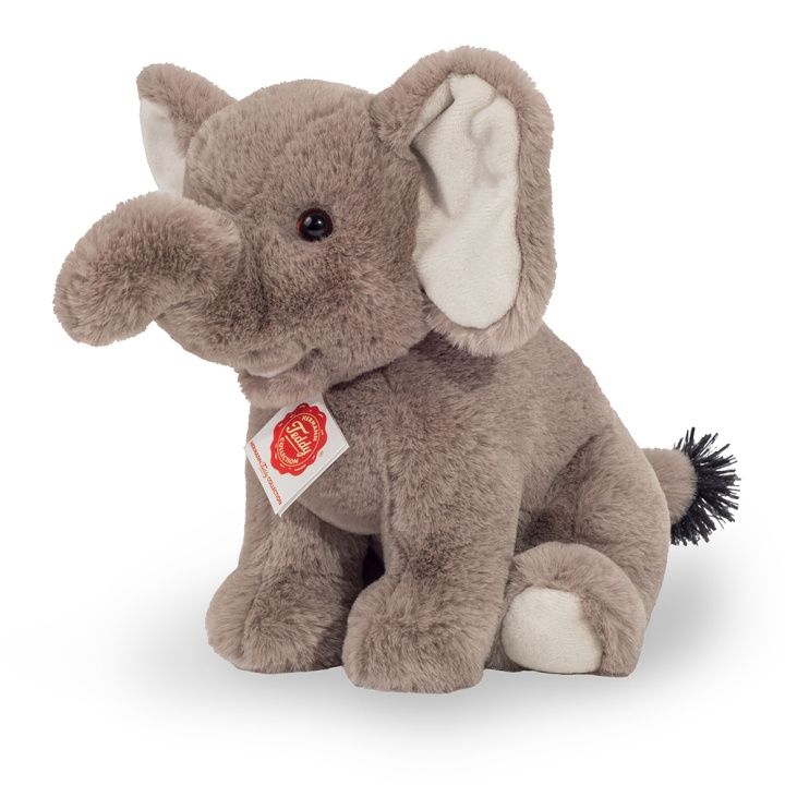 Teddy Hermann Sittende elefant 25 cm - (TH907435) i gruppen LEKER, BARN OG BABY / Babyleker (0-3 år) / Kosedyr hos TP E-commerce Nordic AB (C91912)