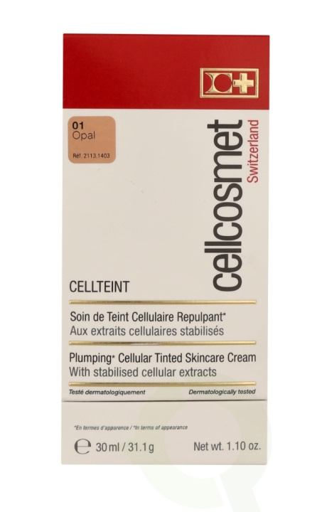 Cellcosmet Cellteint 30 ml #01 Opal i gruppen HELSE OG SKJØNNHET / Hudpleie / Ansikt / Ansiktskrem hos TP E-commerce Nordic AB (C91942)