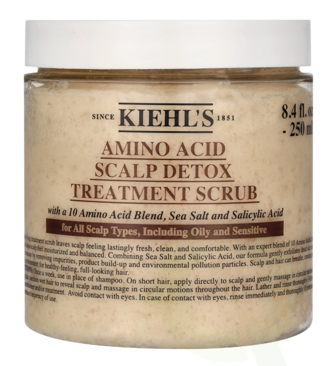 Kiehl\'s Amino Acid Scalp Detox Treatment Scrub 250 ml i gruppen HELSE OG SKJØNNHET / Hår & styling / Hårpleie / Sjampo hos TP E-commerce Nordic AB (C91955)