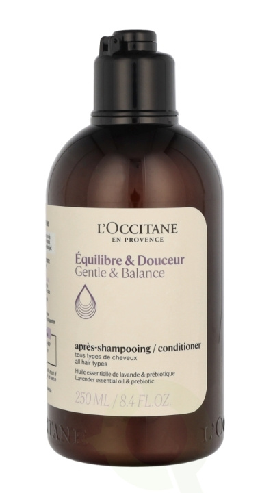 L\'Occitane 5 Ess. Oils Gentle & Balance Conditioner 250 ml i gruppen HELSE OG SKJØNNHET / Hår & styling / Hårpleie / Balsam hos TP E-commerce Nordic AB (C91971)