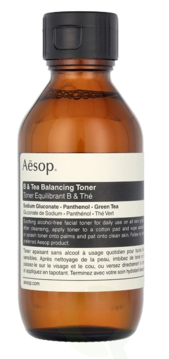 AESOP B & Tea Balancing Toner 100 ml i gruppen HELSE OG SKJØNNHET / Hudpleie / Ansikt / Ansiktsvann & Facemist hos TP E-commerce Nordic AB (C92012)