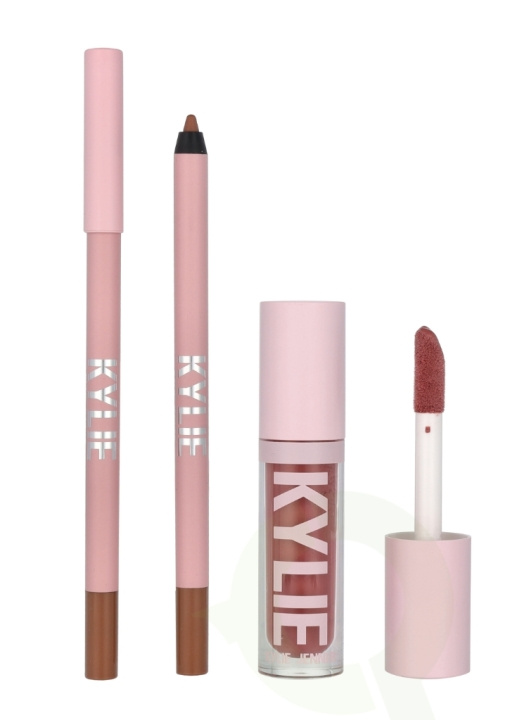 Kylie Jenner Kylie Candy K High Gloss & Liner Lip Duo Set 4.4 ml Lip Gloss 3,3ml/Lip Liner 1,1gr i gruppen HELSE OG SKJØNNHET / Makeup / Lepper / Lipgloss / Plumper hos TP E-commerce Nordic AB (C92019)