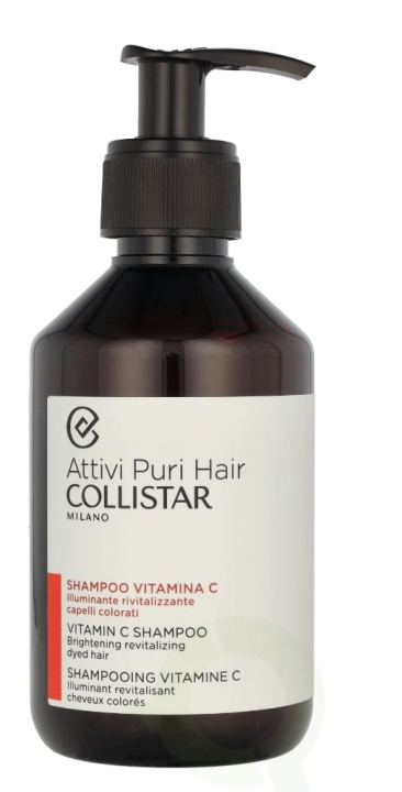 Collistar Attivi Puri Hair Vitamin C Shampoo 250 ml i gruppen HELSE OG SKJØNNHET / Hår & styling / Hårpleie / Sjampo hos TP E-commerce Nordic AB (C92022)