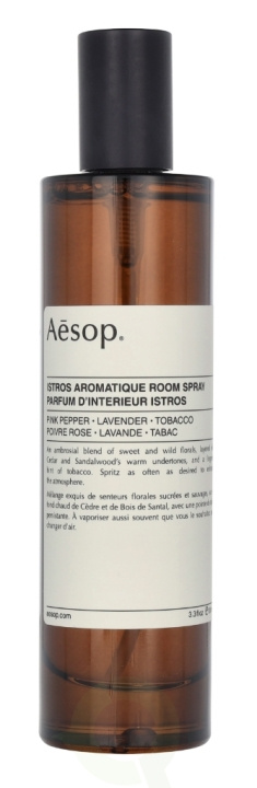 AESOP Istros Aromatique Room Spray 100 ml i gruppen HELSE OG SKJØNNHET / Duft og parfyme / Andre dufter / Flasker hos TP E-commerce Nordic AB (C92024)