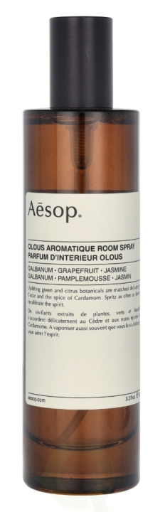 AESOP Olous Aromatique Room Spray 100 ml i gruppen HELSE OG SKJØNNHET / Duft og parfyme / Andre dufter / Flasker hos TP E-commerce Nordic AB (C92025)