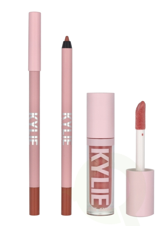 Kylie Jenner Kylie Diva High Gloss & Liner Lip Duo Set 4.4 ml Lip Gloss 3,3ml/Lip Liner 1,1gr i gruppen HELSE OG SKJØNNHET / Makeup / Lepper / Lipgloss / Plumper hos TP E-commerce Nordic AB (C92035)