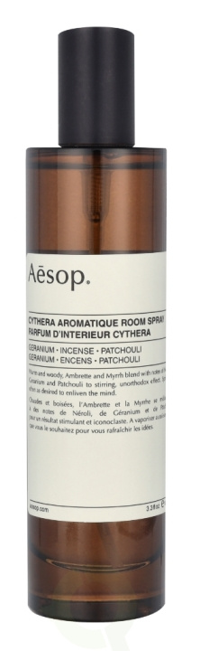 AESOP Cythera Aromatique Room Spray 100 ml i gruppen HELSE OG SKJØNNHET / Duft og parfyme / Andre dufter / Flasker hos TP E-commerce Nordic AB (C92071)