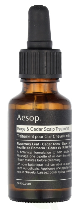 AESOP Sage & Cedar Scalp Treatment 25 ml i gruppen HELSE OG SKJØNNHET / Hår & styling / Hårpleie / Hårmaske hos TP E-commerce Nordic AB (C92074)