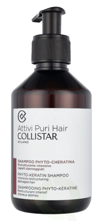 Collistar Phyto-Keratin Shampoo 250 ml Damaged Hair i gruppen HELSE OG SKJØNNHET / Hår & styling / Hårpleie / Sjampo hos TP E-commerce Nordic AB (C92079)