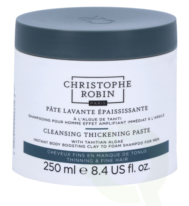 Christophe Robin Cleansing Thickening Paste 250 ml With Tahitian Algae i gruppen HELSE OG SKJØNNHET / Hår & styling / Hårpleie / Sjampo hos TP E-commerce Nordic AB (C92114)