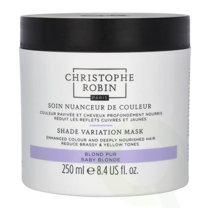 Christophe Robin Shade Variation Mask 250 ml Baby Blonde i gruppen HELSE OG SKJØNNHET / Hår & styling / Hårpleie / Hårmaske hos TP E-commerce Nordic AB (C92116)