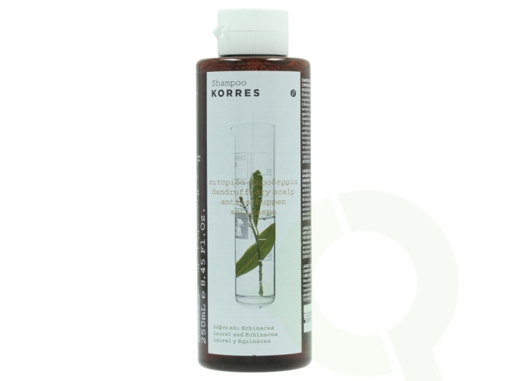 Korres Shampoo 250 ml Laurel And Echinacea - Dandruff Dry Scalp i gruppen HELSE OG SKJØNNHET / Hår & styling / Hårpleie / Sjampo hos TP E-commerce Nordic AB (C92147)