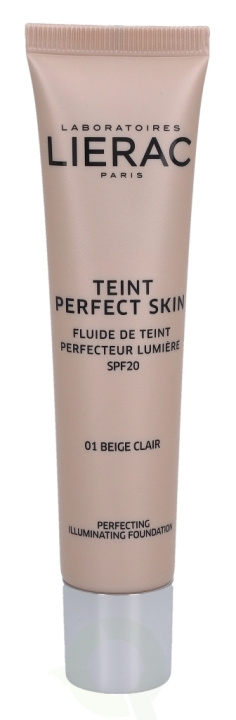 Lierac Paris Lierac Teint Perfect Skin SPF20 30 ml #01 Light Beige i gruppen HELSE OG SKJØNNHET / Makeup / Makeup ansikt / Foundation hos TP E-commerce Nordic AB (C92154)