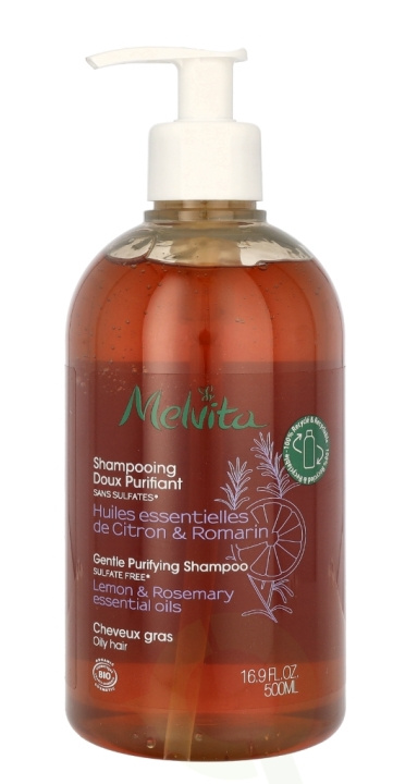 Melvita Gentle Purifying Shampoo 500 ml Oily Hair i gruppen HELSE OG SKJØNNHET / Hår & styling / Hårpleie / Sjampo hos TP E-commerce Nordic AB (C92157)