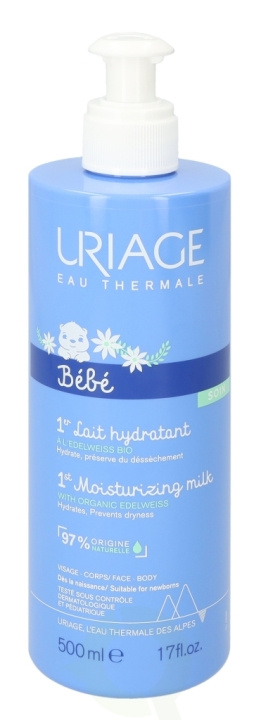 Uriage Bebe 1st Moisturizing Milk 500 ml i gruppen HELSE OG SKJØNNHET / Hudpleie / Kroppspleie / Body lotion hos TP E-commerce Nordic AB (C92183)