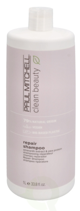 Paul Mitchell Clean Beauty Repair Shampoo 1000 ml i gruppen HELSE OG SKJØNNHET / Hår & styling / Hårpleie / Sjampo hos TP E-commerce Nordic AB (C92210)