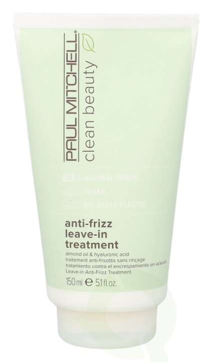 Paul Mitchell Clean Beauty Anti-Frizz Leave-In Treatment 150 ml i gruppen HELSE OG SKJØNNHET / Hår & styling / Hårpleie / Hårmaske hos TP E-commerce Nordic AB (C92216)