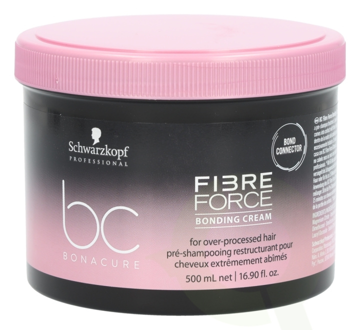 Schwarzkopf Bonacure FibreForce Bonding Cream 500 ml For Overprcessed Hair i gruppen HELSE OG SKJØNNHET / Hår & styling / Hårpleie / Hårmaske hos TP E-commerce Nordic AB (C92217)