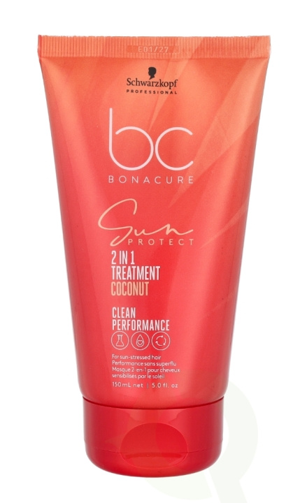 Schwarzkopf Bonacure Sun Protect 2-In-1 Treatment 150 ml i gruppen HELSE OG SKJØNNHET / Hår & styling / Hårpleie / Hårmaske hos TP E-commerce Nordic AB (C92221)