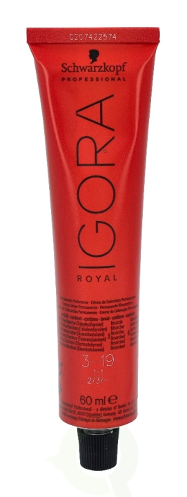 Schwarzkopf Igora Royal Permanent Color Creme 60 ml 45370 i gruppen HELSE OG SKJØNNHET / Hår & styling / Hårpleie / Hårfarge / Hårfarge & Fargebombe hos TP E-commerce Nordic AB (C92227)