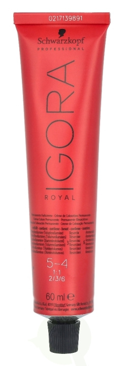 Schwarzkopf Igora Royal Permanent Color Creme 60 ml 45416 i gruppen HELSE OG SKJØNNHET / Hår & styling / Hårpleie / Hårfarge / Hårfarge & Fargebombe hos TP E-commerce Nordic AB (C92229)