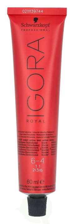 Schwarzkopf Igora Royal Permanent Color Creme 60 ml 45447 i gruppen HELSE OG SKJØNNHET / Hår & styling / Hårpleie / Hårfarge / Hårfarge & Fargebombe hos TP E-commerce Nordic AB (C92230)