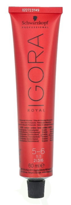 Schwarzkopf Igora Royal Permanent Color Creme 60 ml 45418 i gruppen HELSE OG SKJØNNHET / Hår & styling / Hårpleie / Hårfarge / Hårfarge & Fargebombe hos TP E-commerce Nordic AB (C92232)