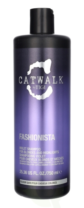 TIGI Catwalk Fashionista Violet Shampoo 750 ml i gruppen HELSE OG SKJØNNHET / Hår & styling / Hårpleie / Sjampo hos TP E-commerce Nordic AB (C92238)