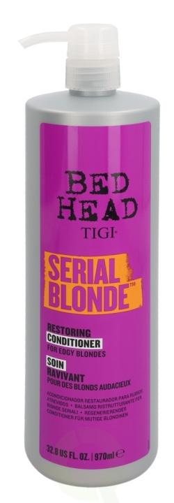 TIGI Bh Serial Blonde Restoring Conditioner 970 ml i gruppen HELSE OG SKJØNNHET / Hår & styling / Hårpleie / Balsam hos TP E-commerce Nordic AB (C92240)