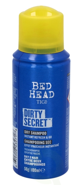 TIGI Bh Dirty Secret Dry Shampoo 100 ml Instant Refresh & Go i gruppen HELSE OG SKJØNNHET / Hår & styling / Hårpleie / Sjampo hos TP E-commerce Nordic AB (C92243)