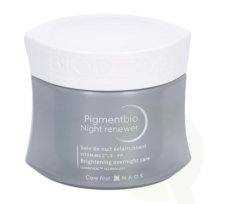 Bioderma Pigmentbio Night Renewer Brightening Overnight Care 50 ml i gruppen HELSE OG SKJØNNHET / Hudpleie / Ansikt / Ansiktskrem hos TP E-commerce Nordic AB (C92289)