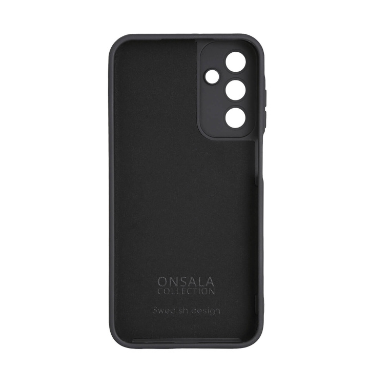 Onsala Back Silicone Touch Recycled Samsung A16 4G/A16 5G Black i gruppen SMARTTELEFON & NETTBRETT / Mobilbeskyttelse / Samsung hos TP E-commerce Nordic AB (C92306)