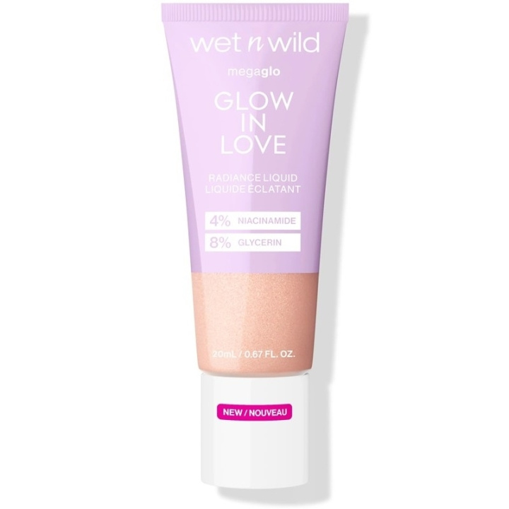 Wet n Wild Mega Glo Glow in Love Radiance Liquid 20ml i gruppen HELSE OG SKJØNNHET / Makeup / Makeup ansikt / Rouge / Bronzer hos TP E-commerce Nordic AB (C92366)