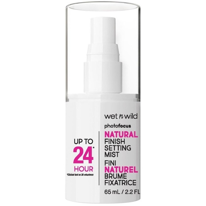 Wet n Wild Photo Focus Natural Setting Mist 65ml i gruppen HELSE OG SKJØNNHET / Makeup / Makeup ansikt / Setting Spray hos TP E-commerce Nordic AB (C92372)