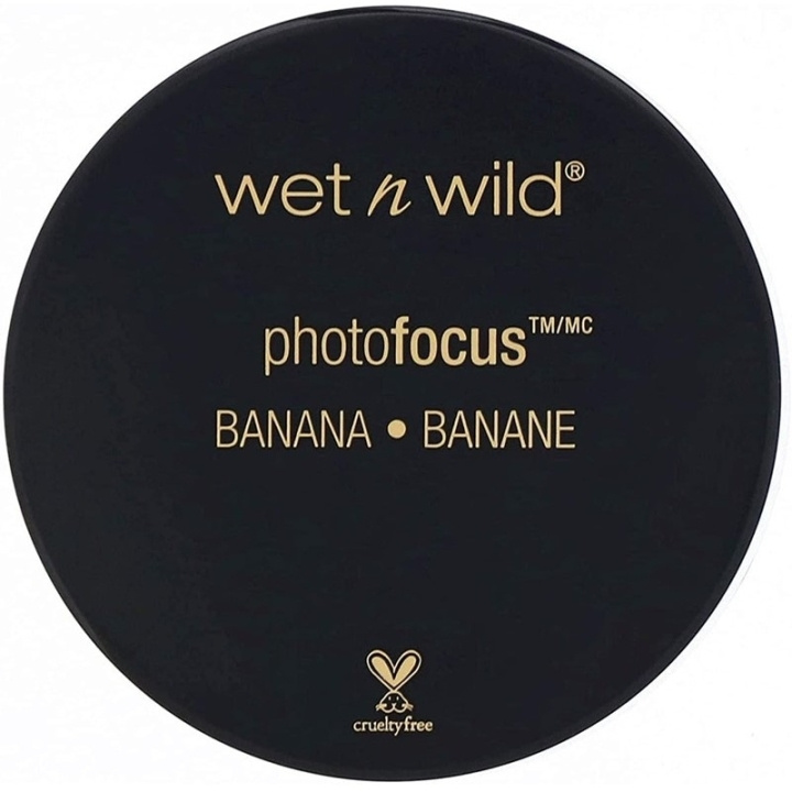 Wet n Wild Photo Focus Loose Setting Powder Banana 20g i gruppen HELSE OG SKJØNNHET / Makeup / Makeup ansikt / Pudder hos TP E-commerce Nordic AB (C92375)