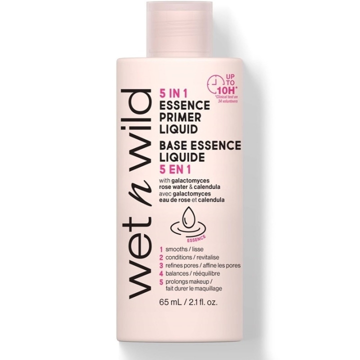 Wet n Wild 5-in-1 Essence Primer Liquid 65ml i gruppen HELSE OG SKJØNNHET / Makeup / Makeup ansikt / Primer hos TP E-commerce Nordic AB (C92376)