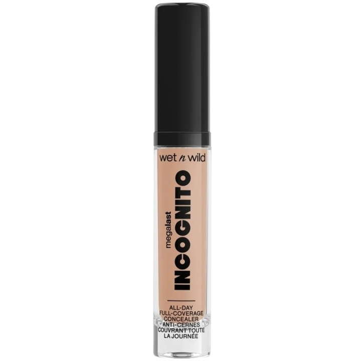 Wet n Wild MegaLast Incognito AllDay Full Coverage Concealer 5.5ml - Light Honey i gruppen HELSE OG SKJØNNHET / Makeup / Makeup ansikt / Concealer hos TP E-commerce Nordic AB (C92379)