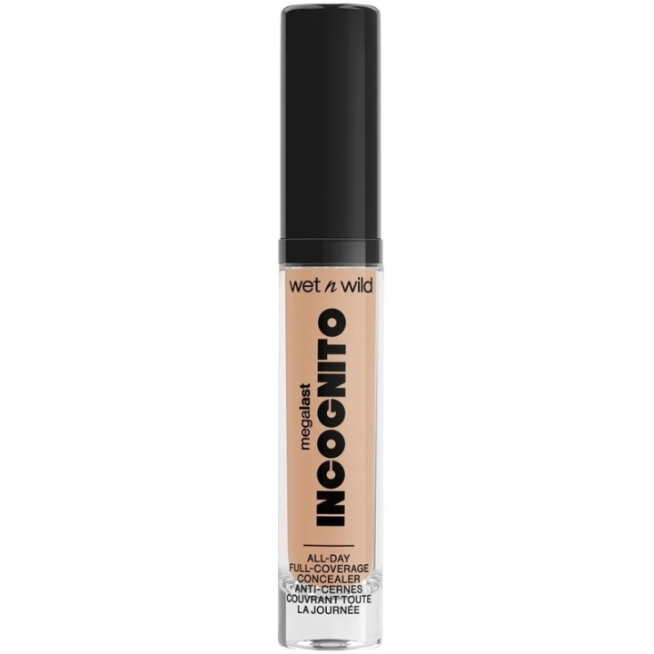 Wet n Wild MegaLast Incognito AllDay Full Coverage Concealer 5.5ml - Medium Neutral i gruppen HELSE OG SKJØNNHET / Makeup / Makeup ansikt / Concealer hos TP E-commerce Nordic AB (C92382)