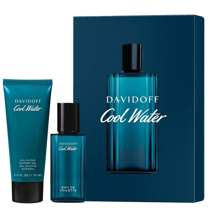 Davidoff Giftset Davidoff Cool Water for Men Edt 40ml + Shower Gel 75ml i gruppen HELSE OG SKJØNNHET / Gavesett / Gavesett for ham hos TP E-commerce Nordic AB (C92393)