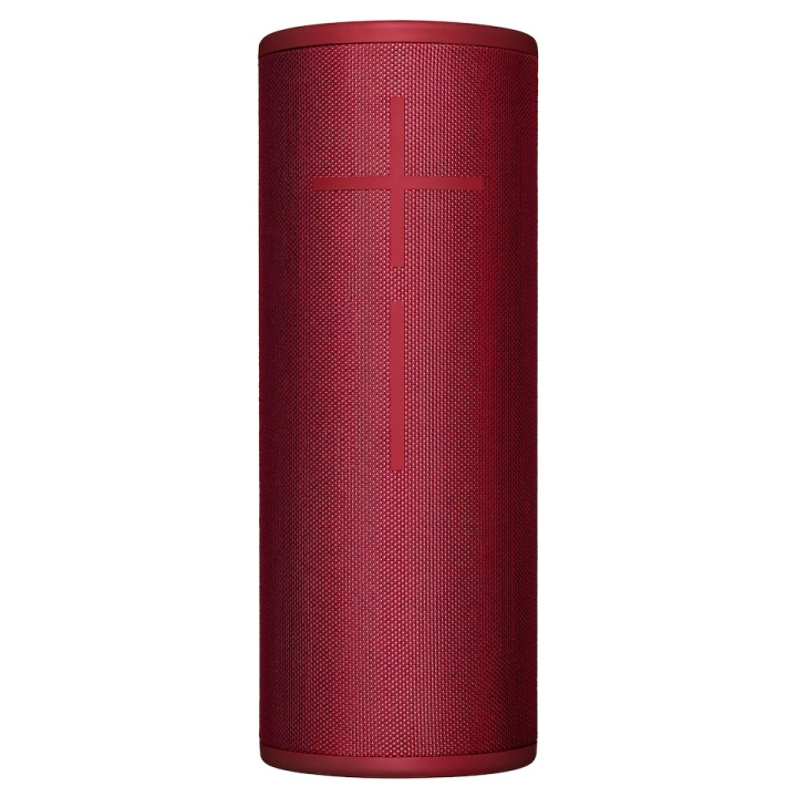 Logitech Ultimate Ears MEGABOOM 3 trådløs Bluetooth-høyttaler - SUNSET RED i gruppen Elektronikk / Lyd & Bilde / Høyttalere & tilbehør / Bluetooth-høyttalere / Bærbare høyttalere hos TP E-commerce Nordic AB (C92418)