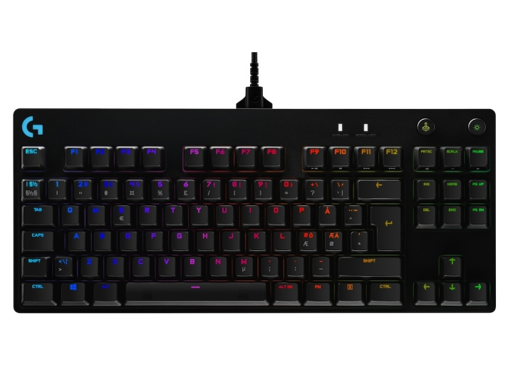 Logitech G PRO mekanisk spilltastatur - SORT - USB - NORDIC i gruppen Datautstyr / GAMING / Tastatur hos TP E-commerce Nordic AB (C92423)