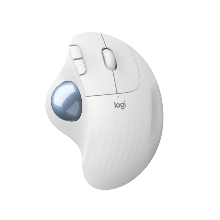 Logitech ERGO M575 - Offwhite - 2,4GHZ/BT i gruppen Datautstyr / Mus & Tastatur / Mus / Trådløs hos TP E-commerce Nordic AB (C92446)