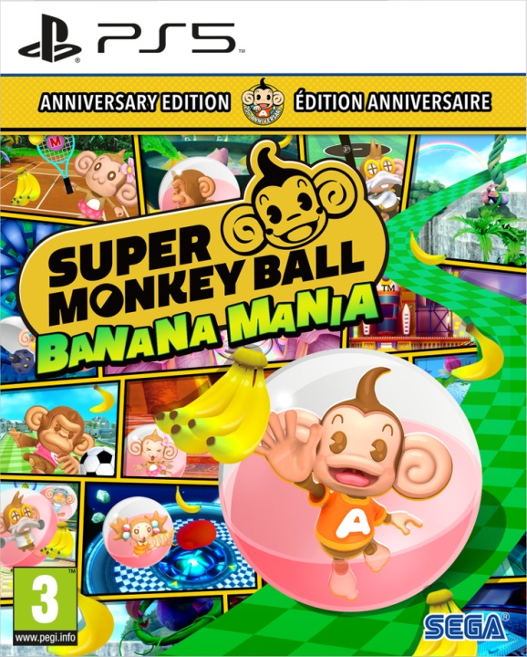 Sega Super Monkey Ball Banana Mania i gruppen Elektronikk / TV-spill & tilbehør / Sony PlayStation 5 hos TP E-commerce Nordic AB (C92489)